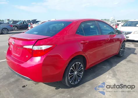 2015 Toyota Corolla L/Le/S/S Plus/Le Plus/Le Premium/S Premium из США, поврежденный, VIN 2T1BURHE4FC348612